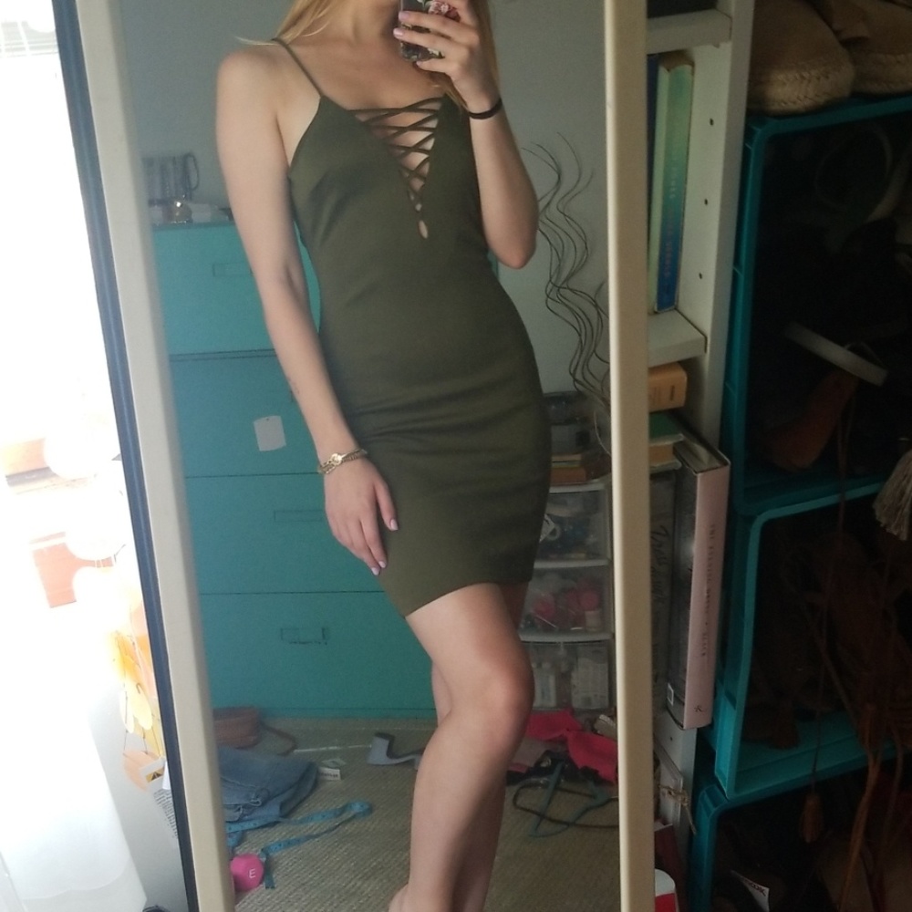Low back dress